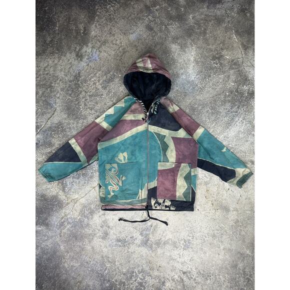 RARE Vintage Carhatt Style Hooded Jacket